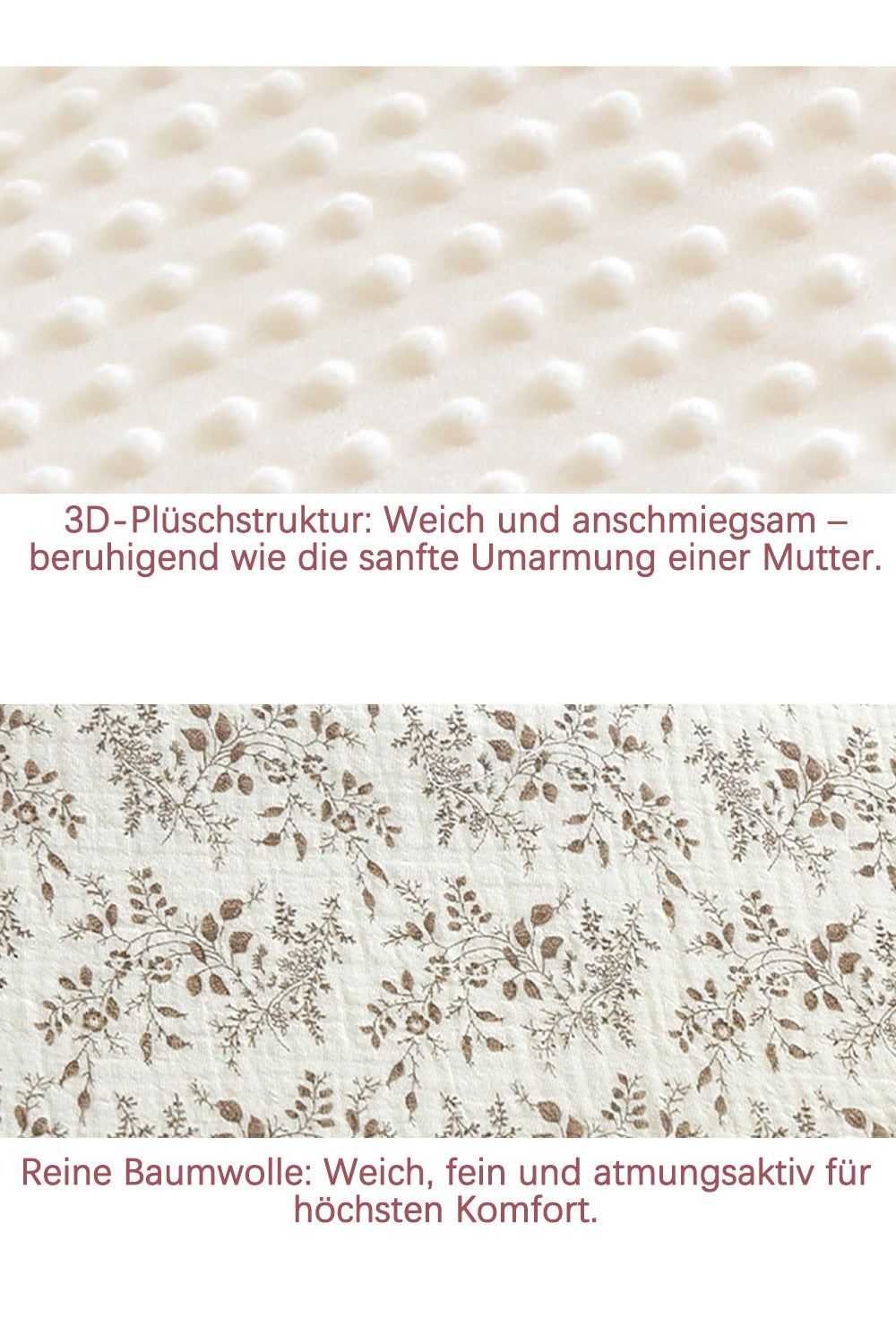 Baby Cotton Bumper Cushioning Soft Padded Bed Enclosure Stopper