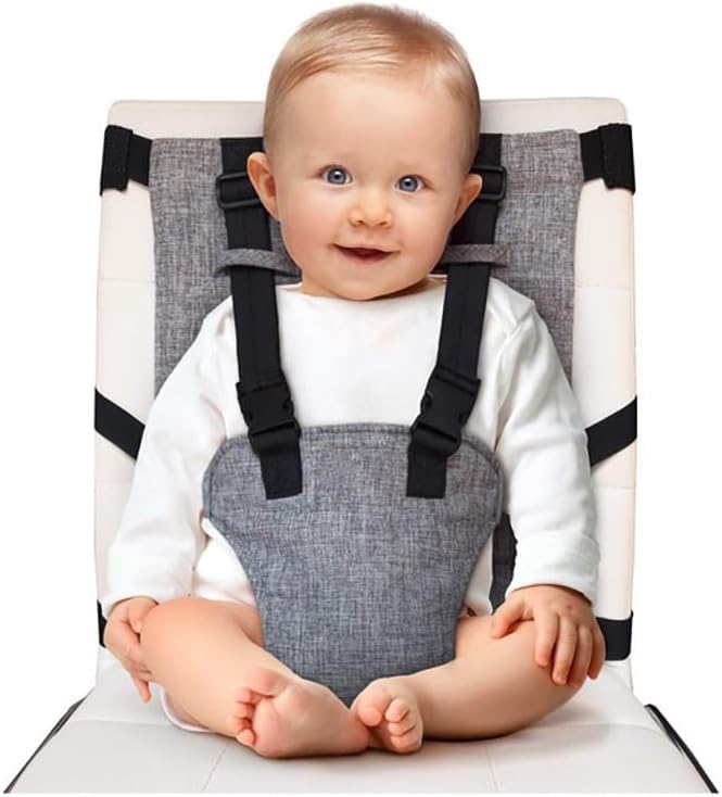 5 Point Harness Straps AdjustableBaby Safety Belt with Shoulder Pads and Protective Pad