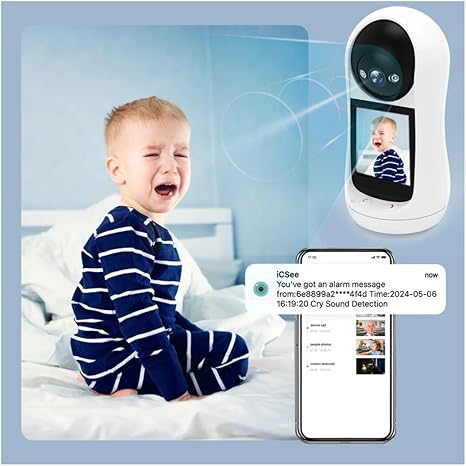 1080P HD Baby Monitor with Two-Way Video Call