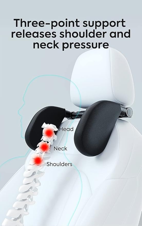 Tilting Headrest Car Headrest Kids Neck Support Comfort