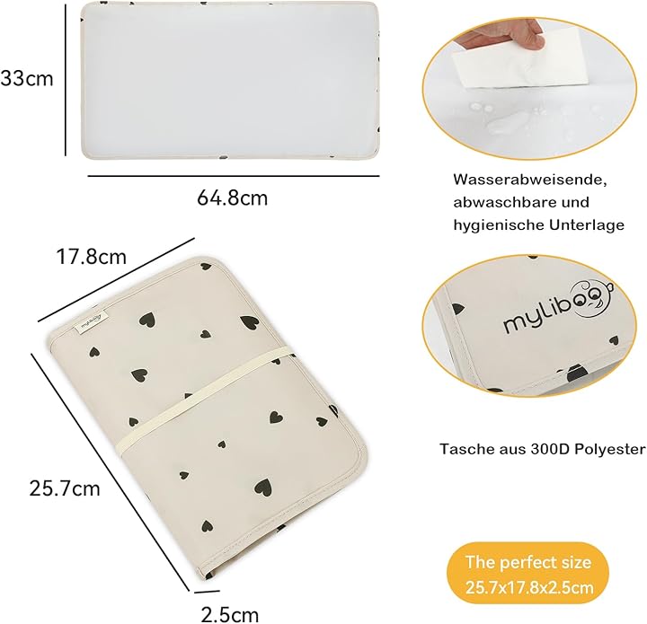 Walking Mum Hearts Poppy Moss Document Holder
