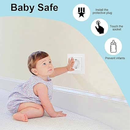 Child Safety Socket Protection for Plugging in Socket Safety for Baby