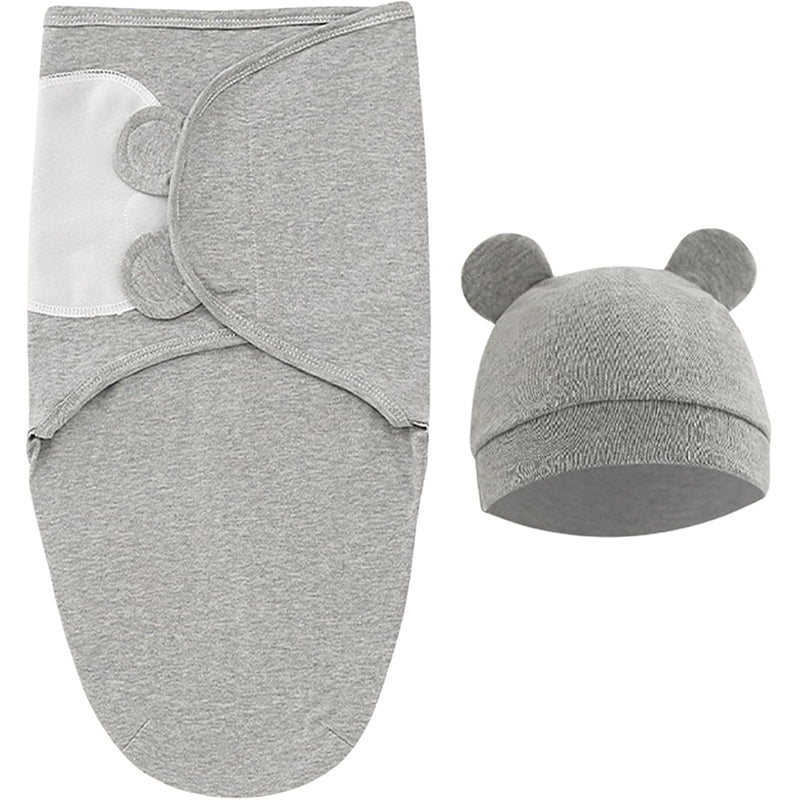 Baby 2pcs Set Puck Cloth Puck Blanket Swaddle Puck Sleeping Bag 0-3/3-6 months
