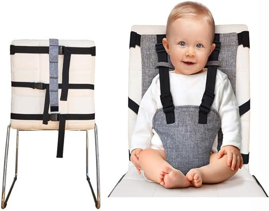 5 Point Harness Straps AdjustableBaby Safety Belt with Shoulder Pads and Protective Pad